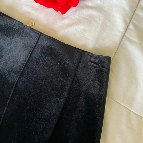 Sandro velour zip mini skirt - Picture 8 of 11